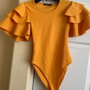 Marigold bodysuit
